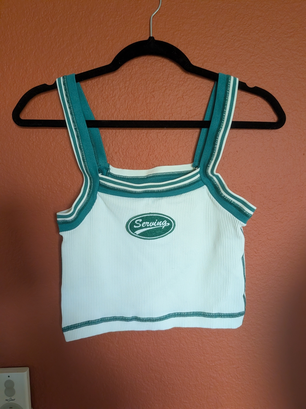 Out From Under Doubles Patch Graphic Seamless Ribbed Knit Tank Top